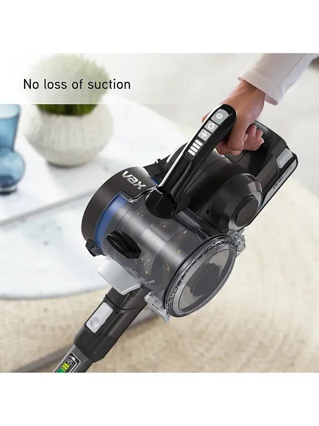 Vax CLSVB4KS ONEPWR Blade 4 Stick Cordless Vacuum Cleaner Graphite/Blue 45 Minutes Run Time | Atlantic Electrics - 39625906421983 