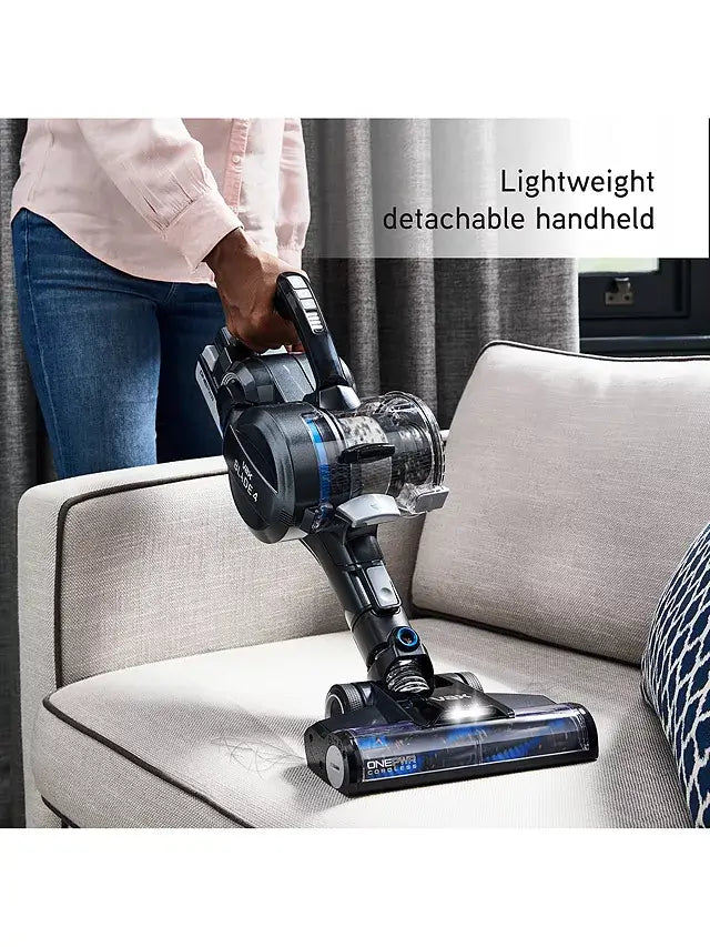 Vax CLSVB4KS ONEPWR Blade 4 Stick Cordless Vacuum Cleaner Graphite/Blue 45 Minutes Run Time | Atlantic Electrics - 39625906487519 