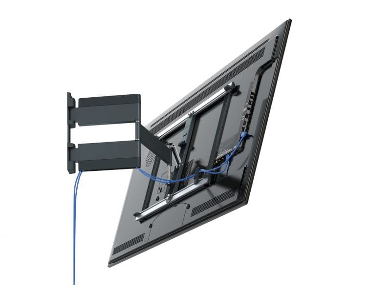 Vogel THIN545 ExtraThin Full-Motion TV Wall Mount 40 inch to 65 inch Black (black) - Atlantic Electrics
