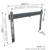 Thumbnail Vogel TVM5605 Fixed TV Wall Mount for 40- 40157561159903