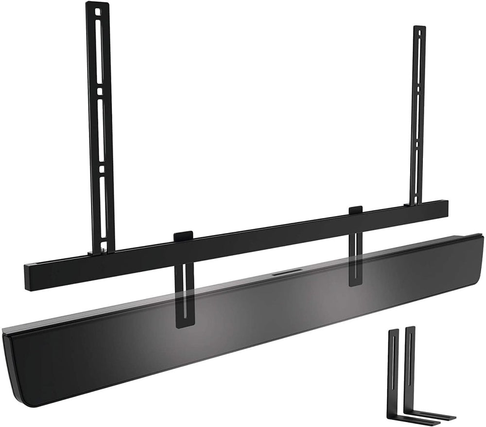 Vogels SOUND 3550 Universal Sound Bar Wall Mount Bracket To Fit Sound Bar with TV - Black | Atlantic Electrics - 39478519234783 