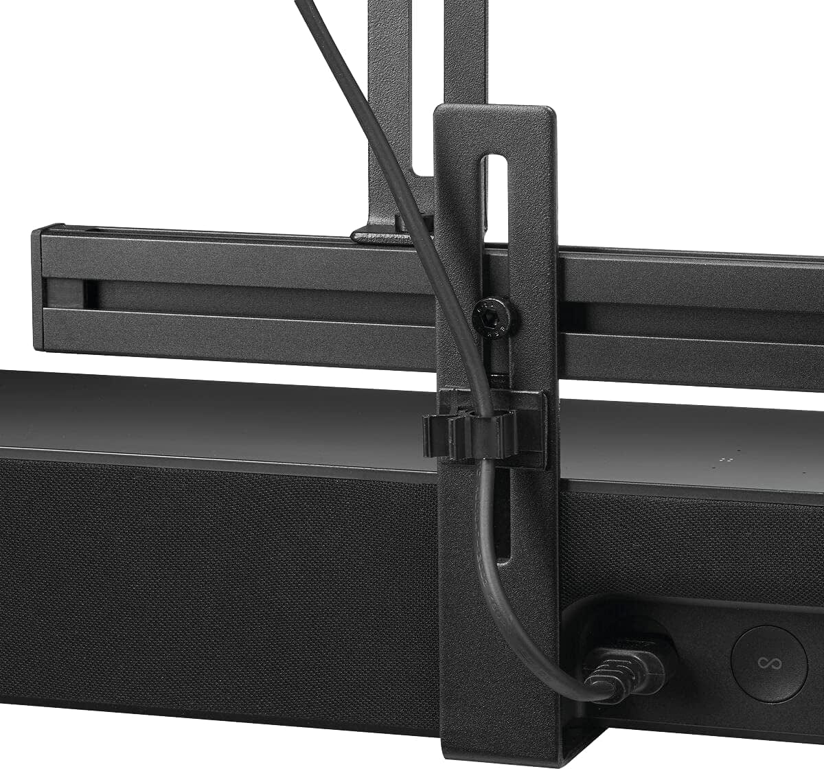Vogels SOUND 3550 Universal Sound Bar Wall Mount Bracket To Fit Sound Bar with TV - Black | Atlantic Electrics