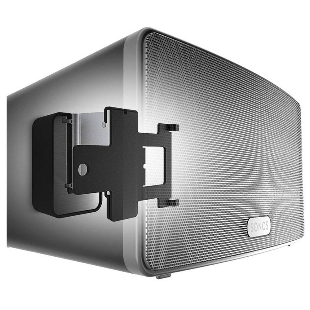 Vogel's SOUND4203 Wall-Mount Bracket for Sonos PLAY:3 Speaker (Single) - Black - Atlantic Electrics - 39478517399775 