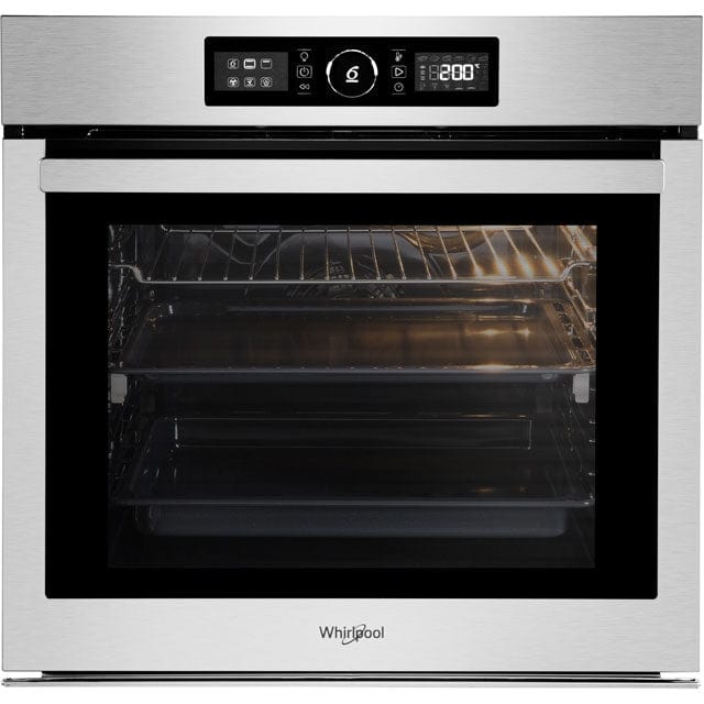 Whirlpool Absolute AKZ96270IX Built In Electric Single Oven - Stainless Steel - A+ Rated - Atlantic Electrics - 39478520053983 