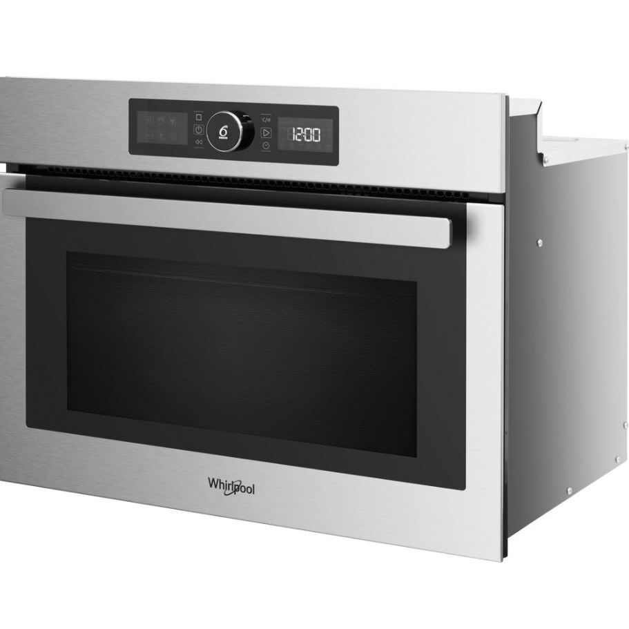 Whirlpool Absolute AMW9615IX Built In Combination Microwave Oven - Stainless Steel - Atlantic Electrics - 40776483897567 