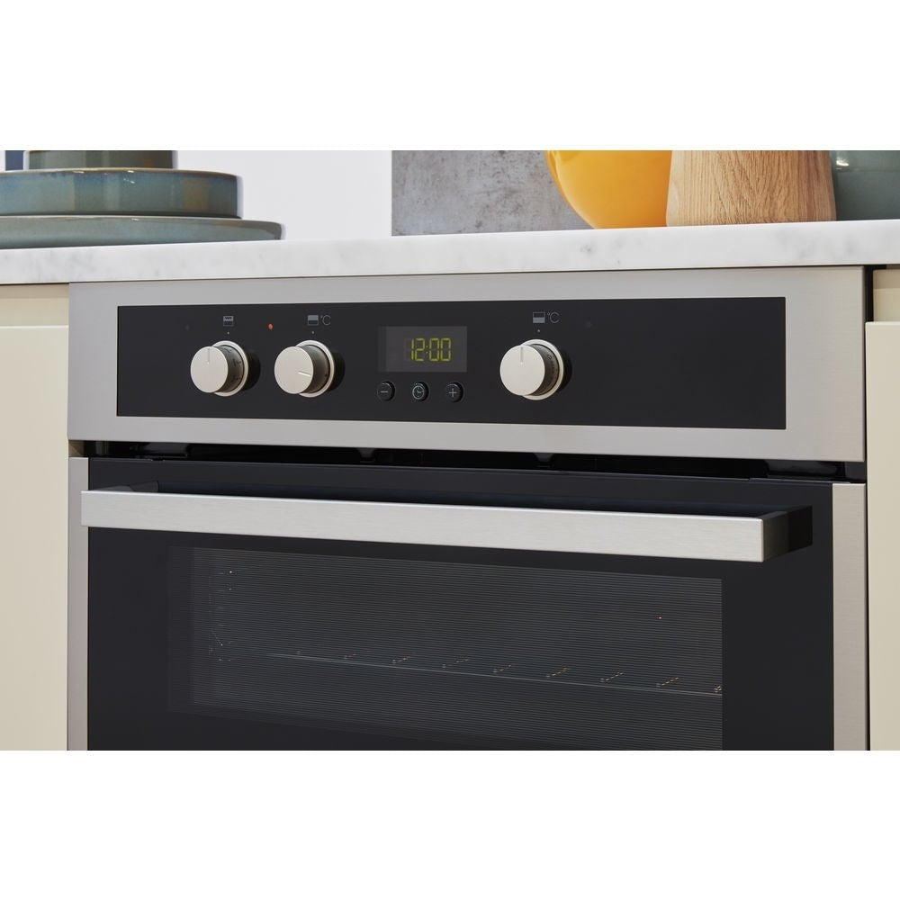 Whirlpool AKL307IX Built Under Electric Double Oven With Feet - Stainless Steel - Atlantic Electrics - 40776482914527 