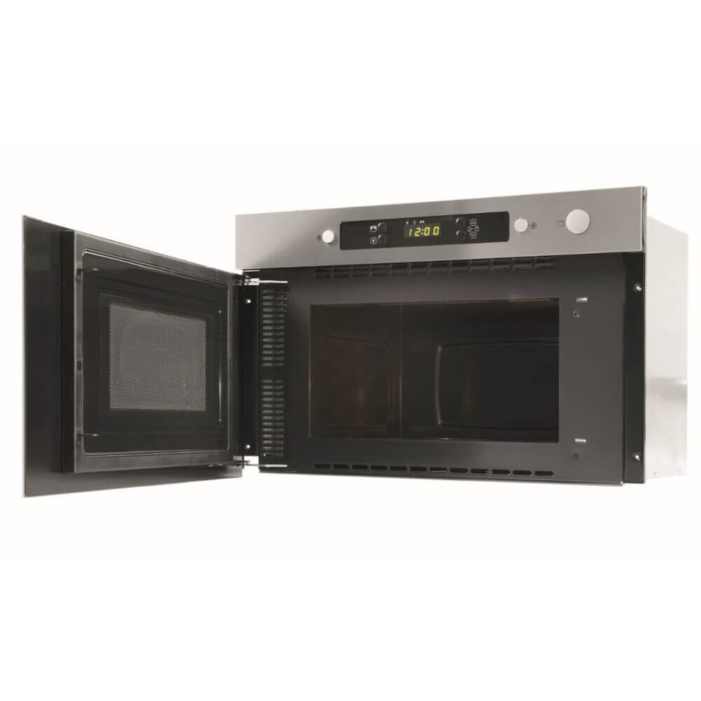 WHIRLPOOL AMW423-IX Absolute Built-In Microwave in Stainless Steel - Atlantic Electrics - 39478523461855 