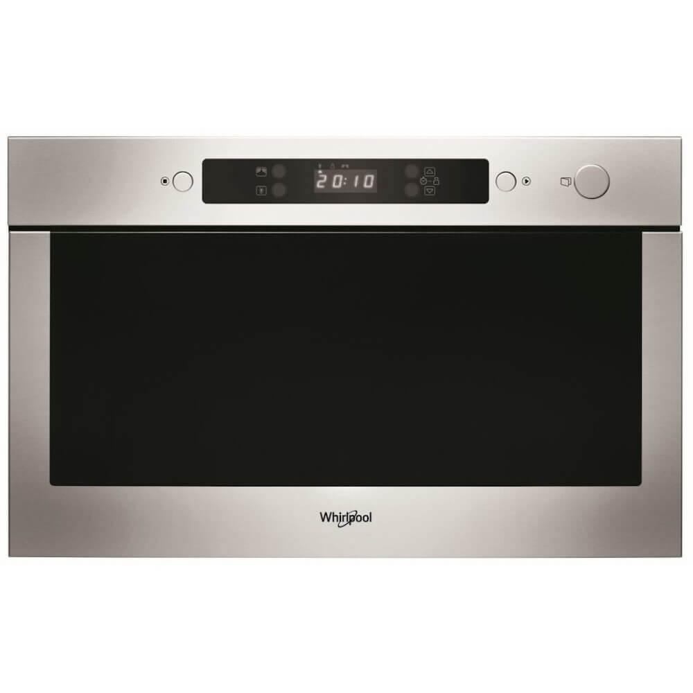 WHIRLPOOL AMW423-IX Absolute Built-In Microwave in Stainless Steel - Atlantic Electrics - 39478523199711 
