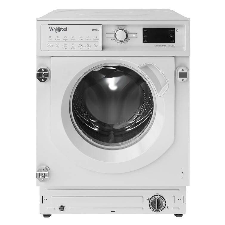 Whirlpool BIWDWG961484 9kg Wash 6kg Dry Integrated Washer Dryer With Quiet Inverter Motor - Atlantic Electrics - 39478528311519 