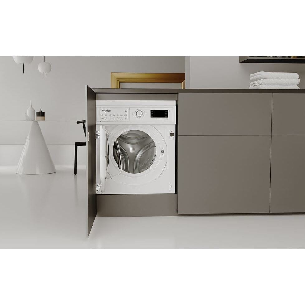 Whirlpool BIWDWG961484 9kg Wash 6kg Dry Integrated Washer Dryer With Quiet Inverter Motor - Atlantic Electrics - 39478528409823 