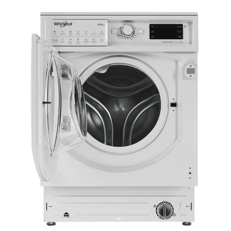 Whirlpool BIWDWG961484 9kg Wash 6kg Dry Integrated Washer Dryer With Quiet Inverter Motor | Atlantic Electrics