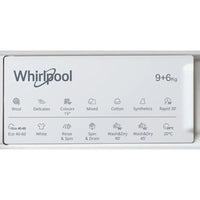 Thumbnail Whirlpool BIWDWG961485UK Integrated Washer Dryer 9Kg / 6Kg with 1400 rpm - 40626352128223