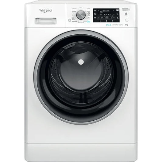 Whirlpool FFD9458BSVUKN 9KG Washing Machine, 59.5cm Wide- White | Atlantic Electrics