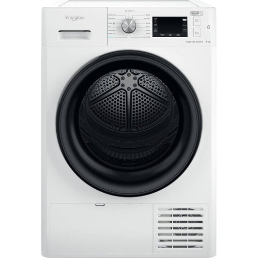 Whirlpool FFTM229X2BUK 9Kg Heat Pump Tumble Dryer - White | Atlantic Electrics