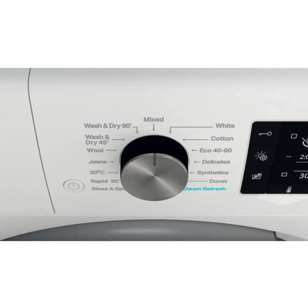 Whirlpool FFWDD1074269BSVUK 10kg/7kg Washer Dryer, 1400 rpm, 60cm Wide - White | Atlantic Electrics - 39478525198559 