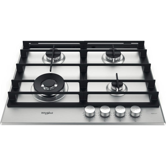 Whirlpool GMWL628IXL Built-In Gas Hob 4 Gas Burners - 59cm Wide | Atlantic Electrics
