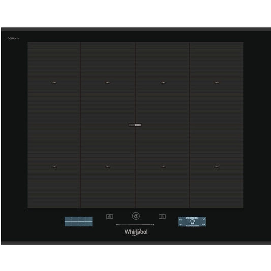 Whirlpool SMP658CBTIXL 65cm Four Zone Induction Hob - Black | Atlantic Electrics