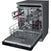 Thumbnail Whirlpool Supreme Clean WFO3O41PLXUK Freestanding Dishwasher, 14 Place Settings, 60cm Wide - 39478530375903