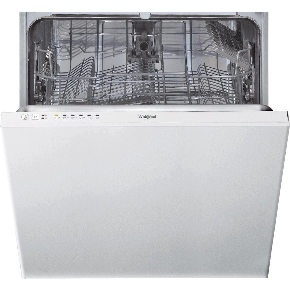Whirlpool SupremeClean WIE2B19 Fully Integrated Standard Dishwasher - White Control Panel - Atlantic Electrics - 39478528639199 
