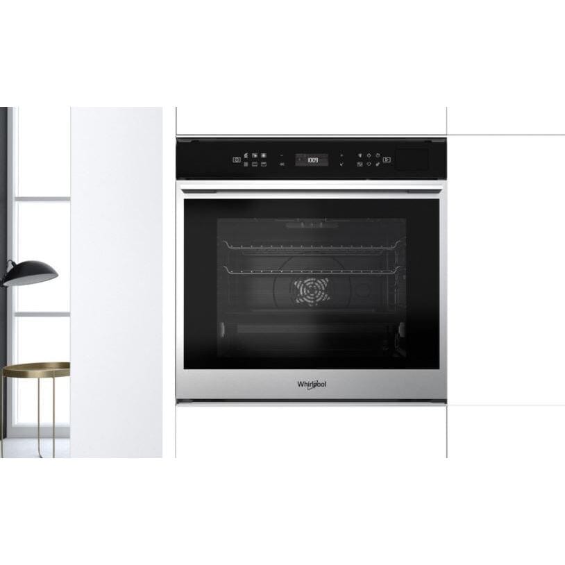 Whirlpool W Collection W7OM44S1P Built In Electric Single Oven - Stainless Steel - A+ Rated | Atlantic Electrics - 39478533325023 