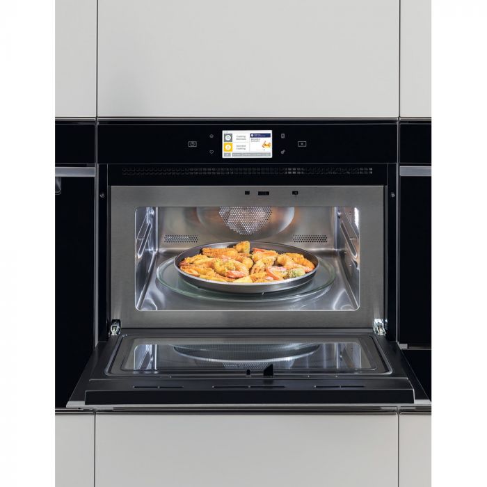 Whirlpool W11IMW161UK Wifi Connected Built In Combination Microwave Oven - Black/Grey - Atlantic Electrics - 40776487108831 