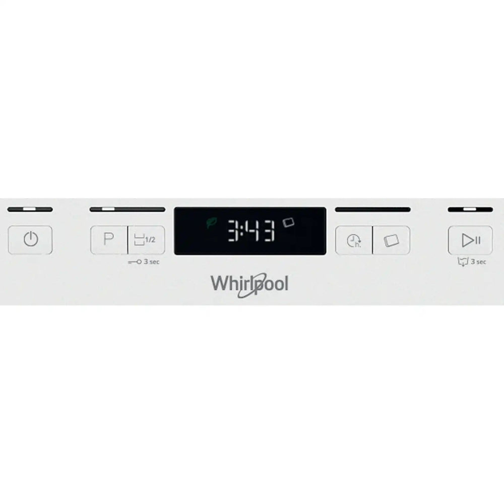 Whirlpool W2FHD626UK freestanding Standard Dishwasher 14 place - White | Atlantic Electrics - 40560995172575 