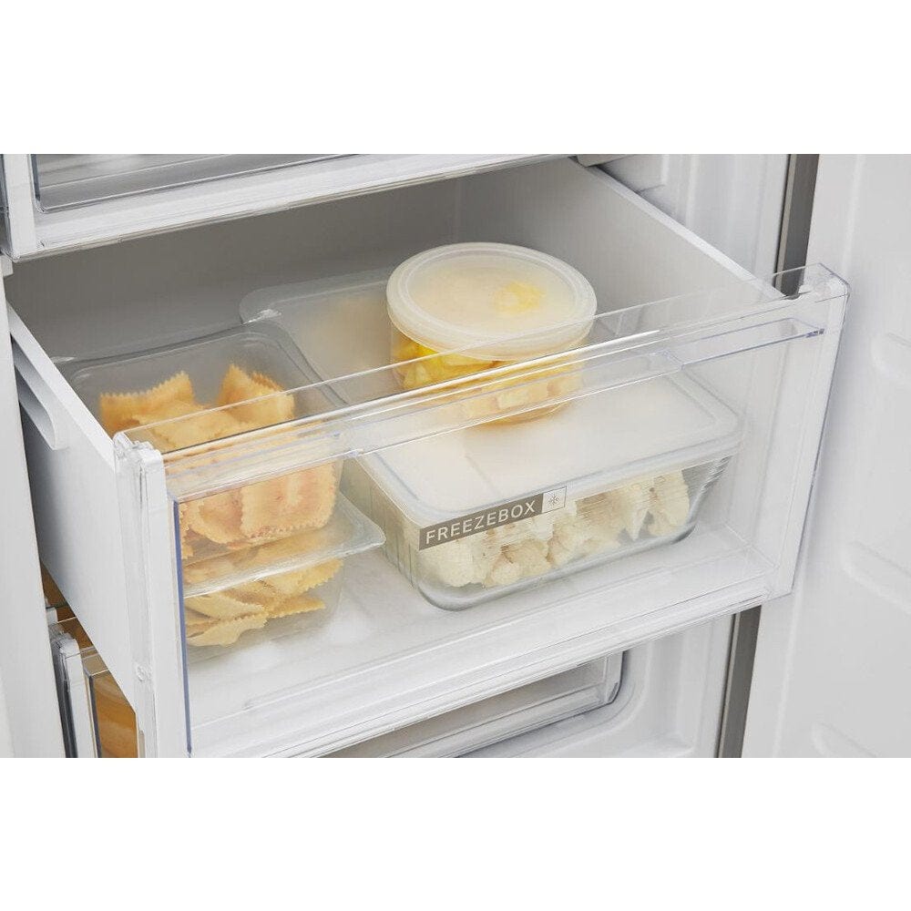 Whirlpool W5811EOXUK1 60-40 Frost Free Fridge Freezer - Stainless Steel Inox - Atlantic Electrics - 39478532899039 