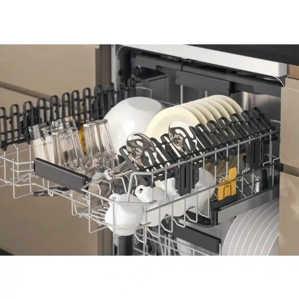 Whirlpool W7FHP33UK Integrated Dishwasher 15 Place Full size - White - Atlantic Electrics - 40574937497823 