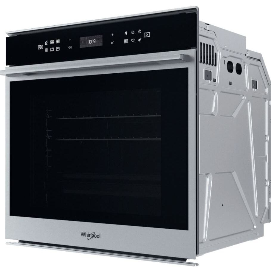 Whirlpool W7OM44S1P W Collection Touch Control Multifunction Single Oven With Pyrolytic Cleaning - Stainless Steel | Atlantic Electrics - 39478532210911 