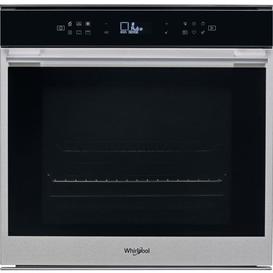 Whirlpool W7OM44S1P W Collection Touch Control Multifunction Single Oven With Pyrolytic Cleaning - Stainless Steel - Atlantic Electrics - 39478532079839 