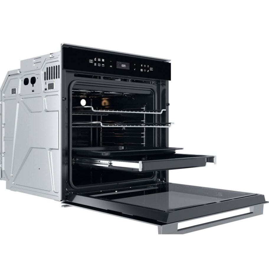 Whirlpool W7OM44S1P W Collection Touch Control Multifunction Single Oven With Pyrolytic Cleaning - Stainless Steel | Atlantic Electrics - 39478532178143 