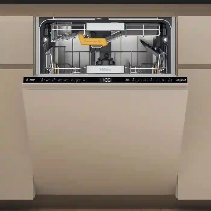 Whirlpool W8IHF58TUK Integrated Dishwasher 14 Place Full Size - Black | Atlantic Electrics - 40556345950431 