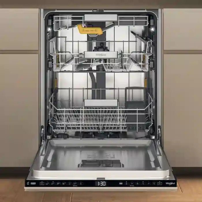 Whirlpool W8IHF58TUK Integrated Dishwasher 14 Place Full Size - Black | Atlantic Electrics - 40556345983199 