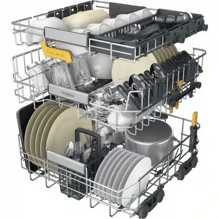 Whirlpool W8IHF58TUK Integrated Dishwasher 14 Place Full Size - Black | Atlantic Electrics - 40556346310879 