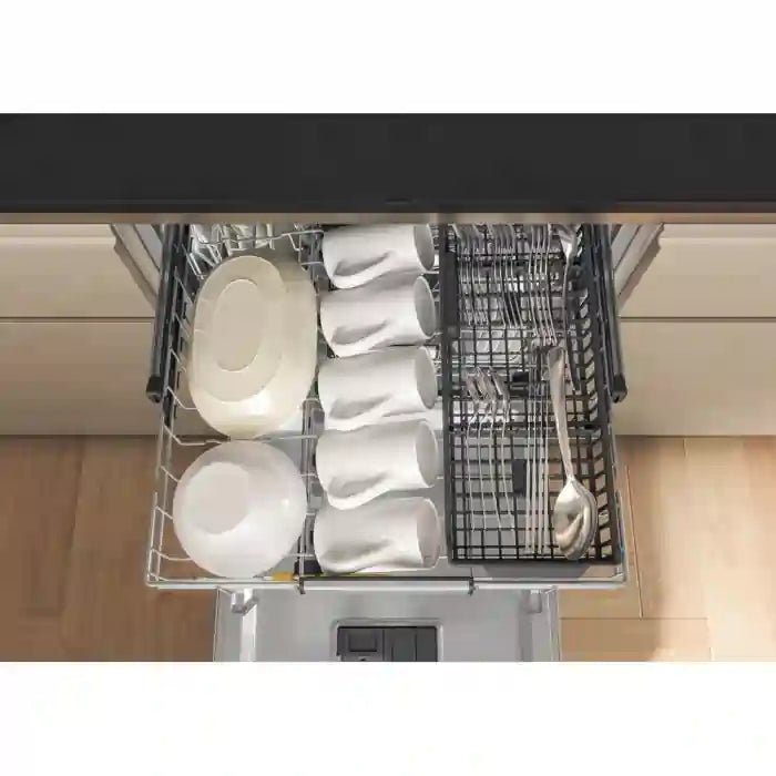 Whirlpool W8IHF58TUK Integrated Dishwasher 14 Place Full Size - Black | Atlantic Electrics