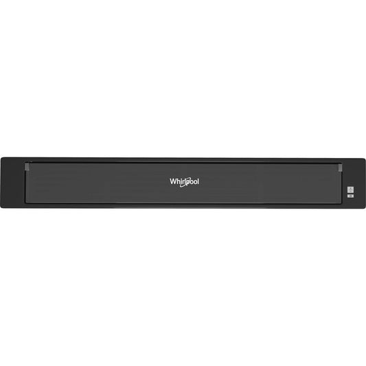 Whirlpool WDO93FBK 86cm Wide Built-In Downdraft Hood - Black | Atlantic Electrics