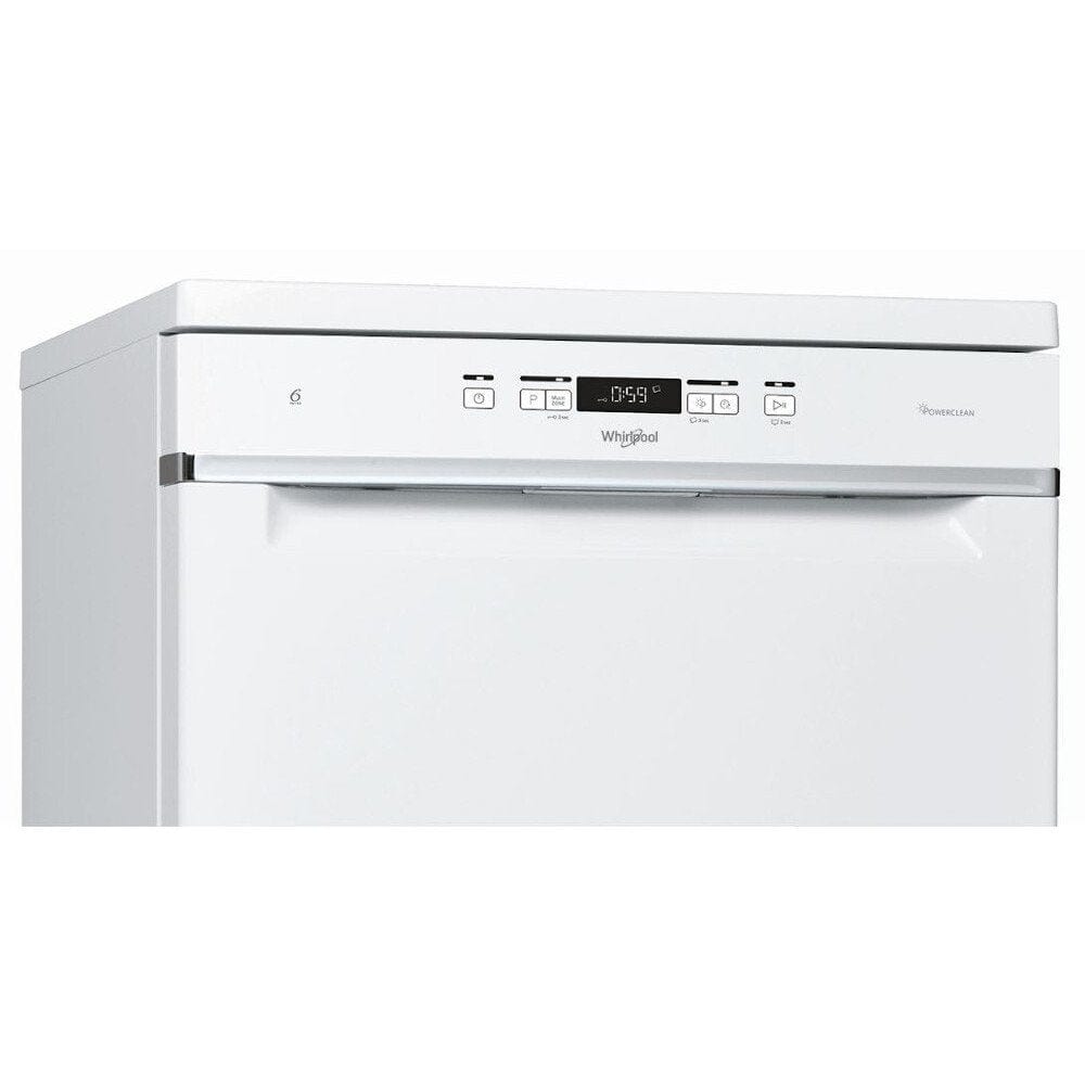 Whirlpool WFC3C33PFUK 14 Place Standard Dishwasher - White | Atlantic Electrics