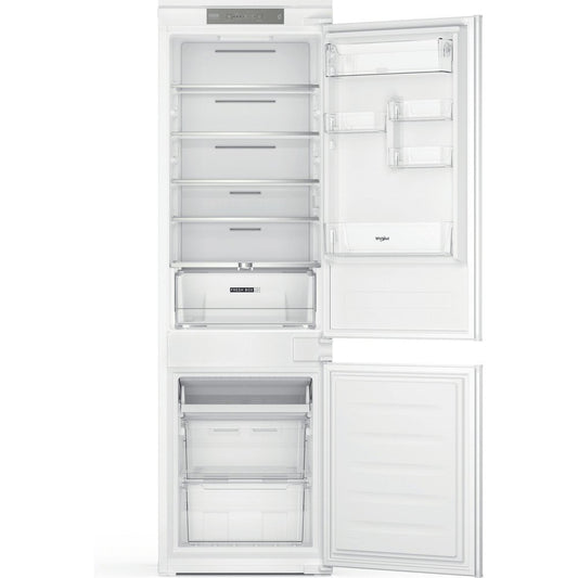 Whirlpool WHC18T311UK 250 Litre Built-In Fridge Freezer, 54cm Wide - White | Atlantic Electrics