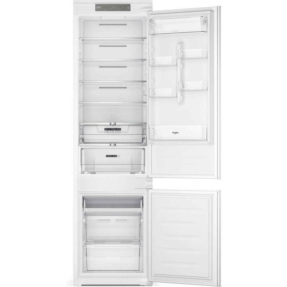 Whirlpool WHC20T321 Built-In Fridge Freezer, 54cm Wide- White | Atlantic Electrics - 39478553379039 