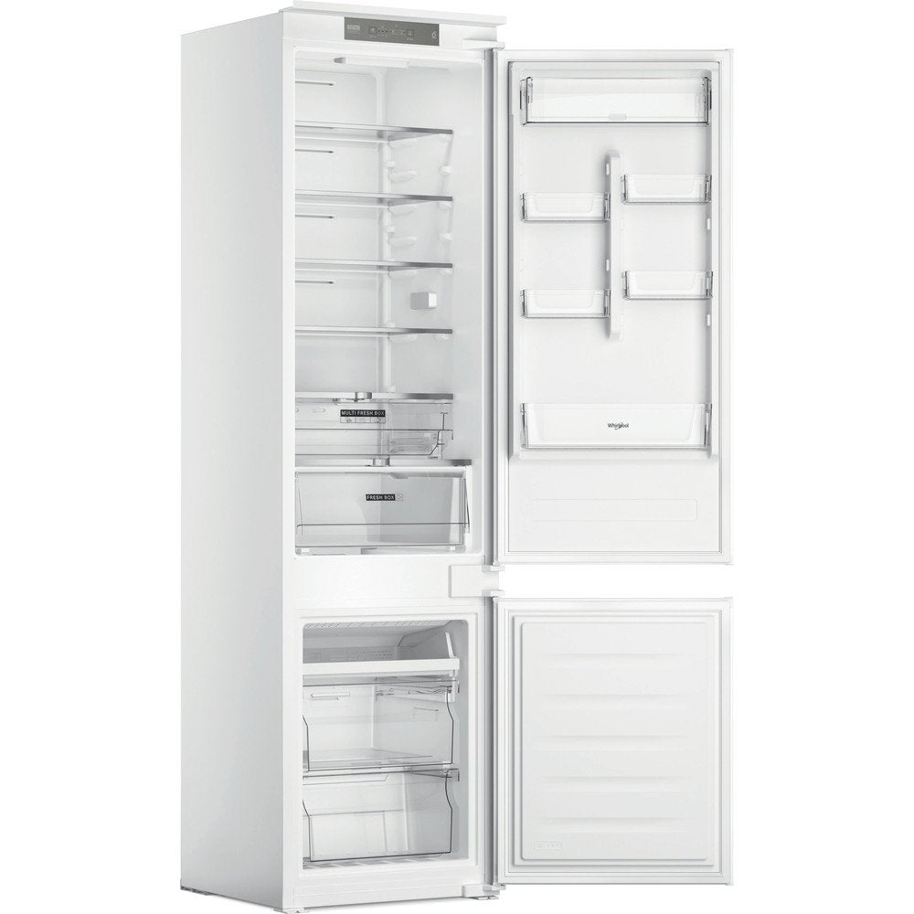 Whirlpool WHC20T321 Built-In Fridge Freezer, 54cm Wide- White | Atlantic Electrics - 39478553346271 