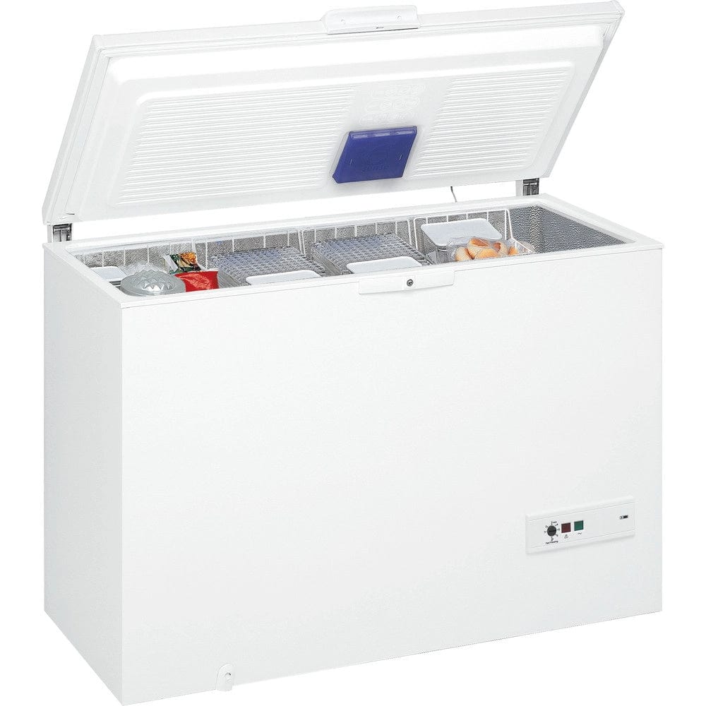 Whirlpool WHM46111 459 Litre Chest Freezer, 140.5cm Wide - White | Atlantic Electrics