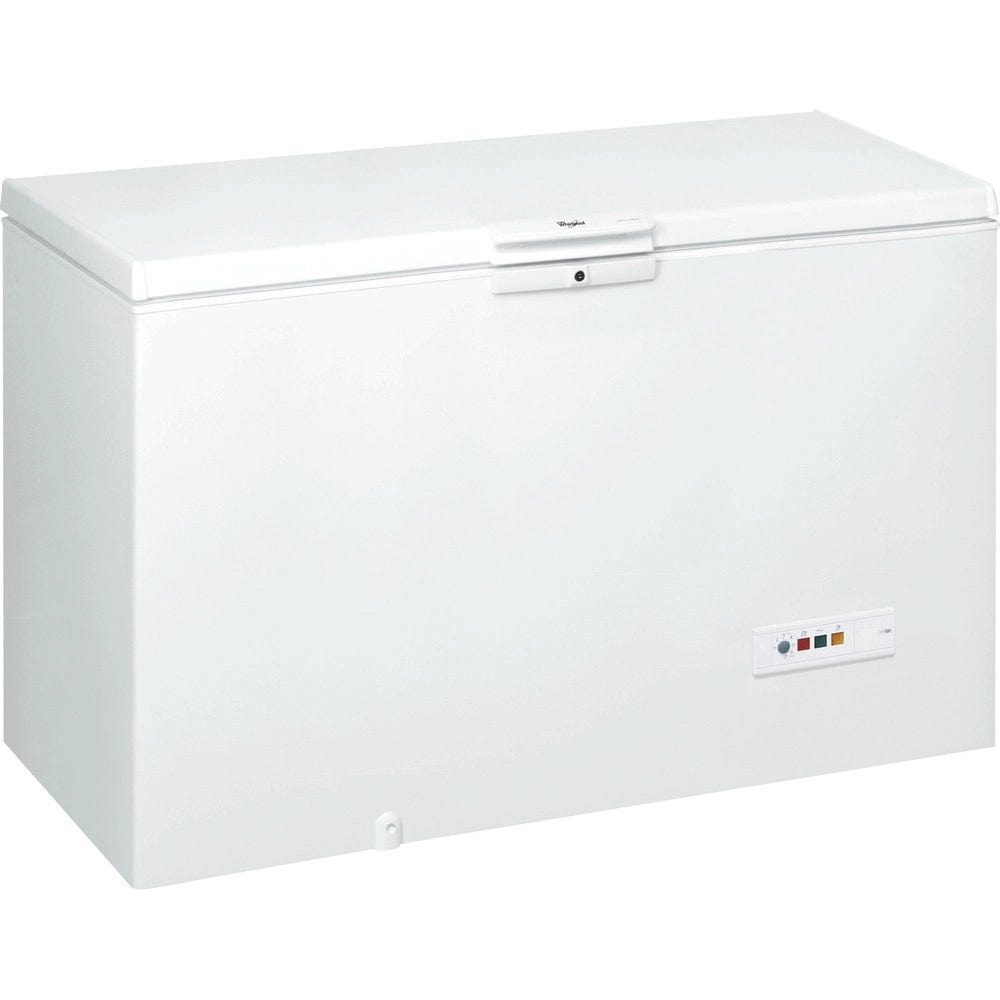 Whirlpool WHM46111 459 Litre Chest Freezer, 140.5cm Wide - White | Atlantic Electrics - 39478553739487 