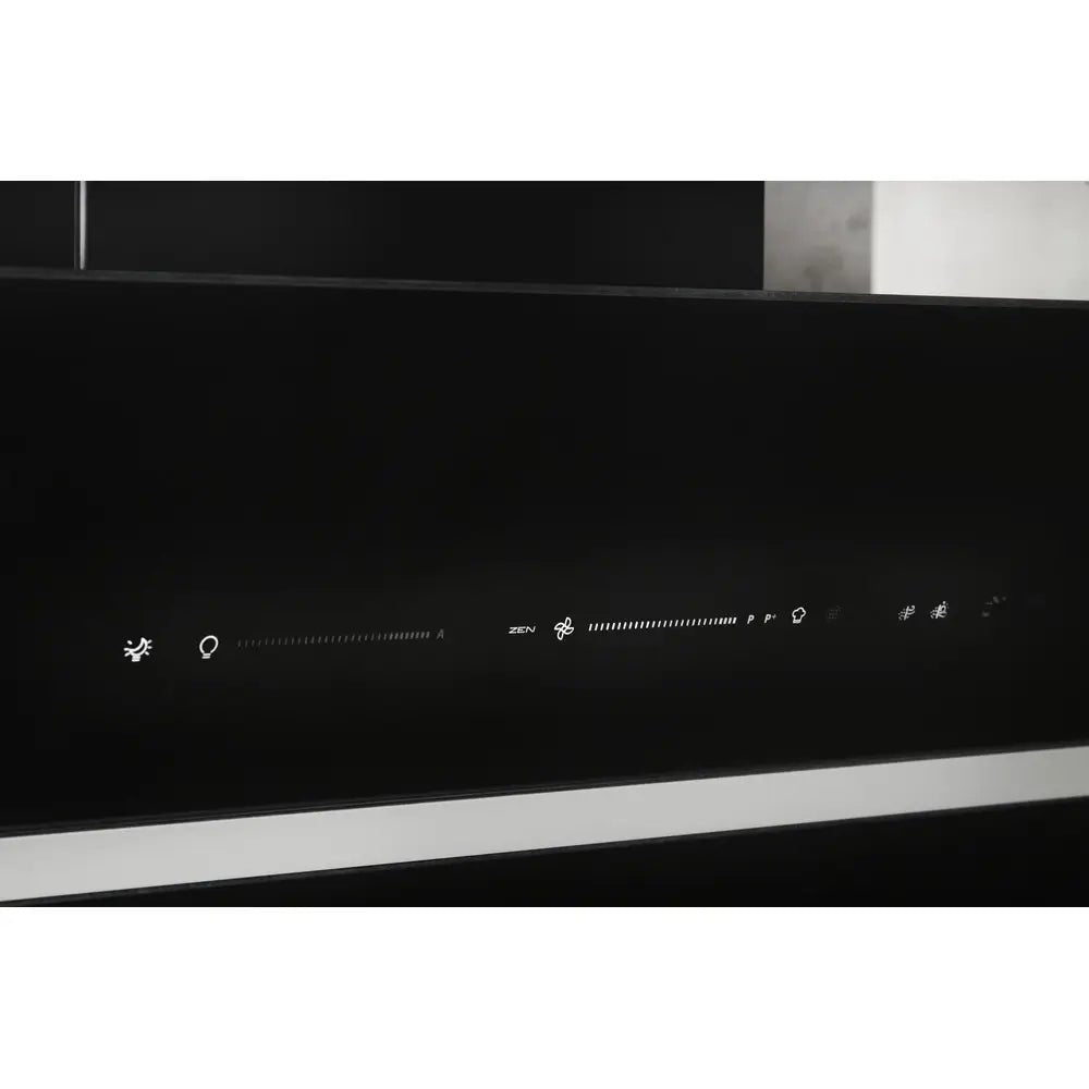 Whirlpool WHVS90FLTCK Wall Mounted Cooker Hood, 89.8cm Wide - Black | Atlantic Electrics - 40157564764383 