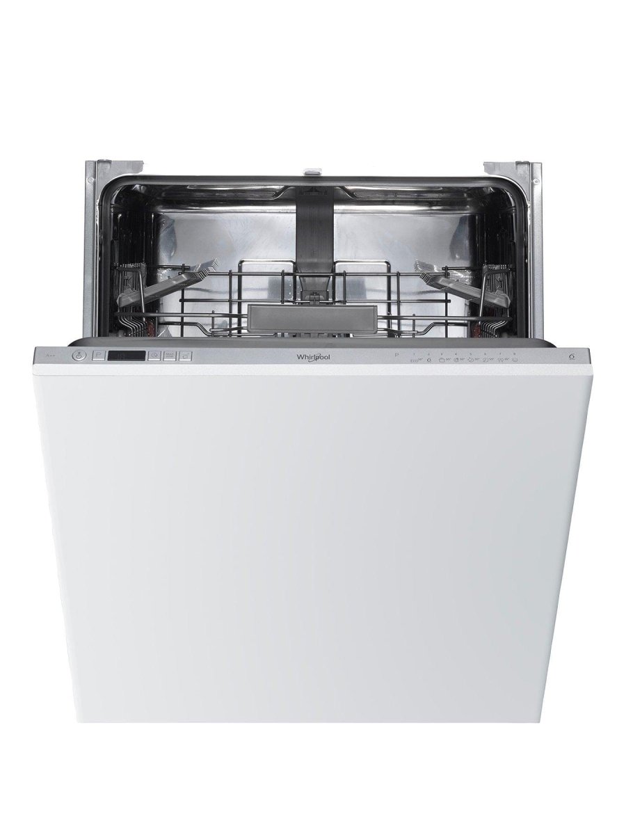 Whirlpool WIC3C26UK 14 Place Setting 9L Fully Integrated Full Size Dishwasher - Silver | Atlantic Electrics - 39478553903327 