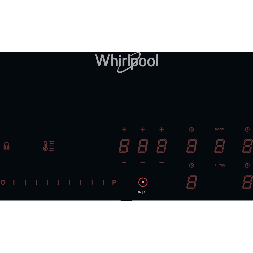 Whirlpool WVH92KFKIT Induction Glass-Ceramic Venting Cooktop- Black | Atlantic Electrics - 39478554394847 