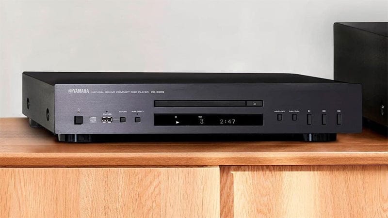 Yamaha CD-S303 Single Disc CD Player - Black | Atlantic Electrics