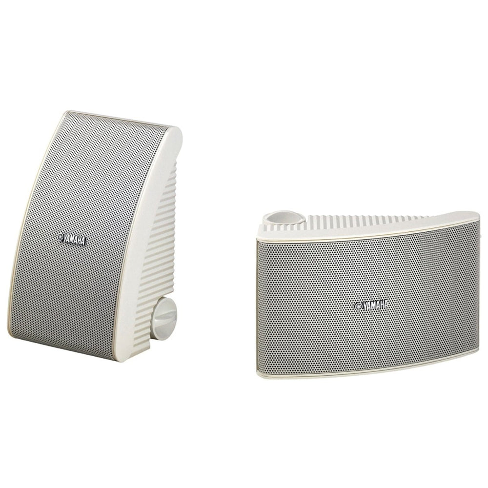 Yamaha NSAW592 150W All-Weather Outdoor Speakers (Pair) - White - Atlantic Electrics - 39478558458079 