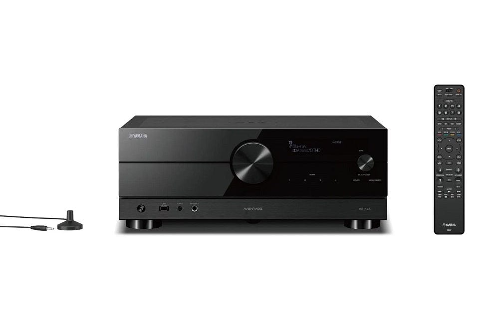 Yamaha RXA2A Dolby Atmos and DTS:X AV Receiver Black | Atlantic Electrics - 39478559801567 
