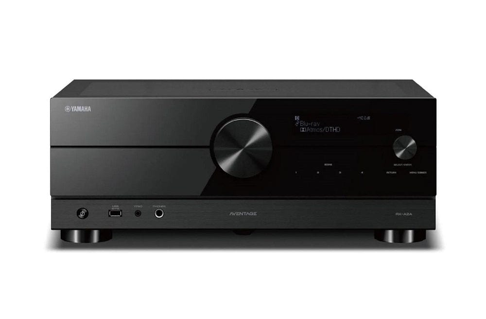 Yamaha RXA2A Dolby Atmos and DTS:X AV Receiver Black | Atlantic Electrics - 39478559703263 