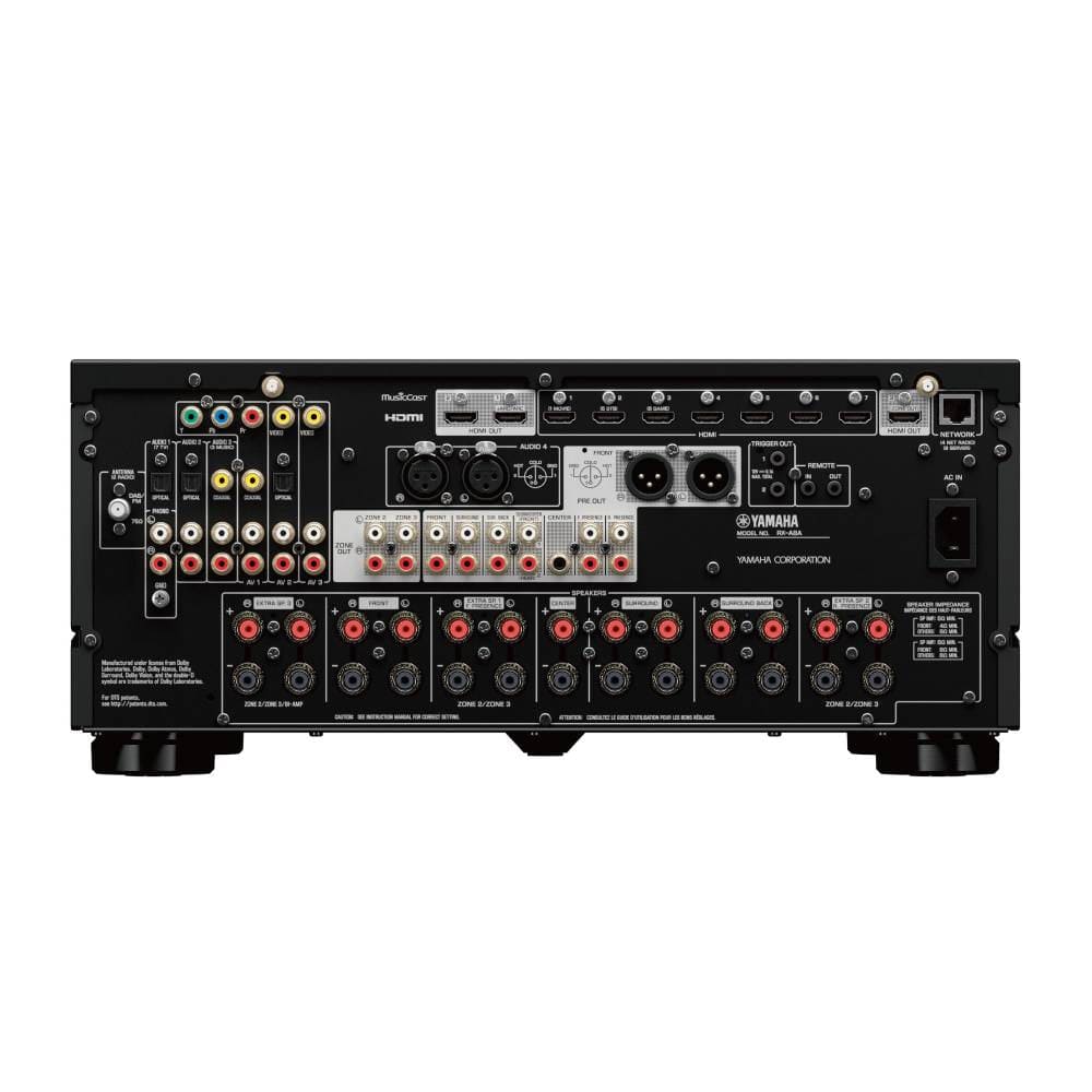 Yamaha RXA8A Aventage Black 11.2 Channel AV Receiver | Atlantic Electrics - 39478559932639 